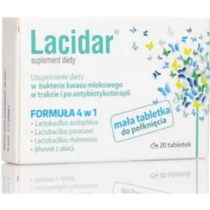 Soutient la santé digestive – Ranbaxy Lacidar,
