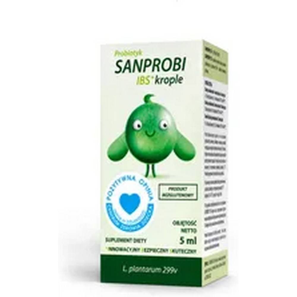 sanprobi ibs drops for children from 1 year of age 5 ml Digestive discomfort - Sanprobi IBS Drops,
