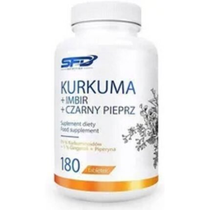 Воспаление и окислительный стресс - Sfd Turmeric + Ginger + Black Pepper,