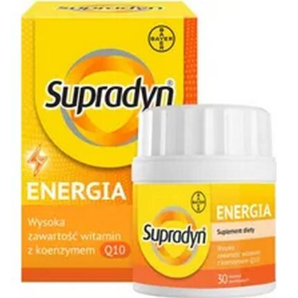 Soutient les besoins énergétiques quotidiens – Supradyn Energy,