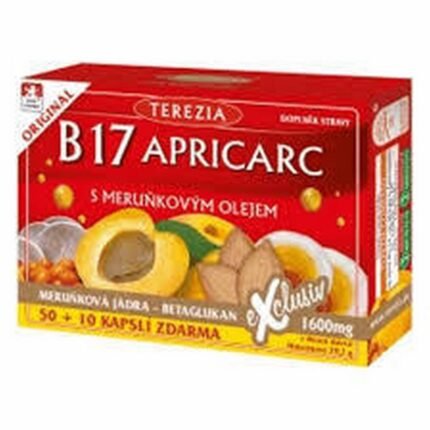 Stress oxydatif cellulaire – Terezia Company B17 APRICARC with apricot oil,