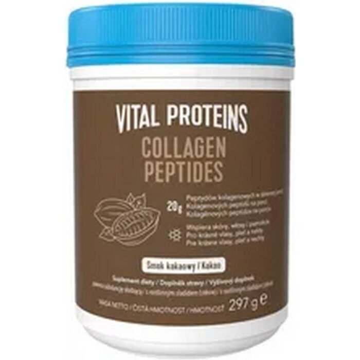 Pérdida de elasticidad de la piel - Vital Proteins Collagen Peptides Cocoa,