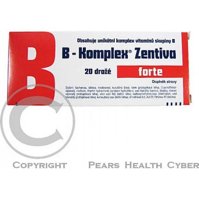 Fatigue causée par une carence en vitamine B – Zentiva B-Komplex Forte,