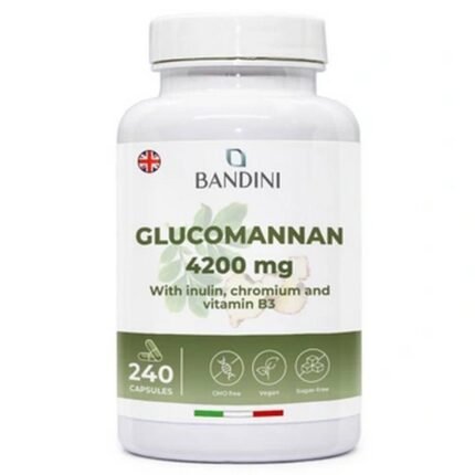 Способствует насыщению - BANDINI Konjac Glucomannan,