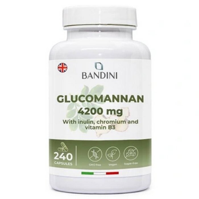 Способствует насыщению - BANDINI Konjac Glucomannan,