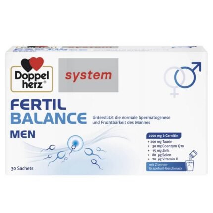 Supports male fertility - DOPPELHERZ SYSTEM Fertility balance for men,