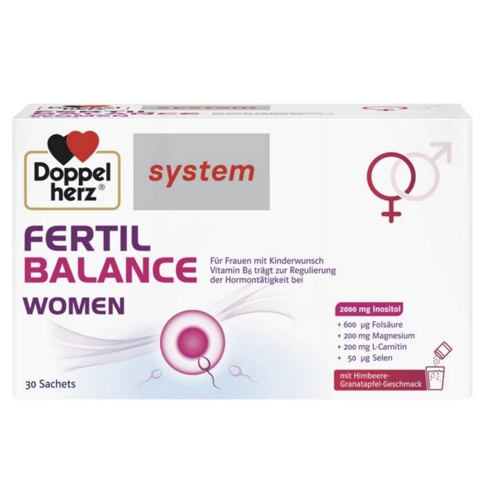 Soutient la fertilité - DOPPELHERZ SYSTEM Fertility balance for women,