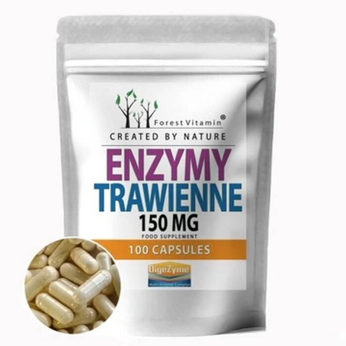 Улучшает пищеварение - Forest Vitamin DIGESTIVE ENZYMES 150mg,