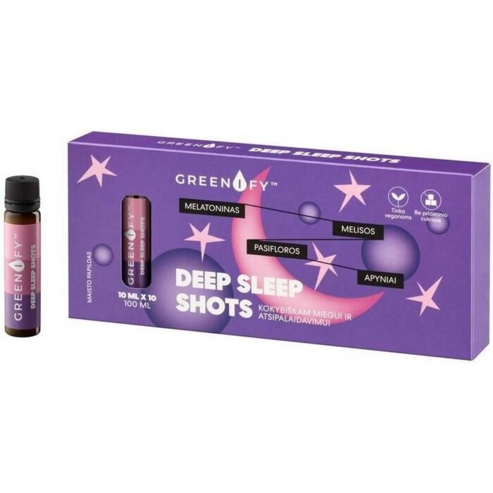 Difficulty falling asleep - GREENIFY Deep Sleep shots 10ml,