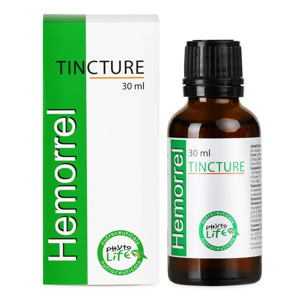hemorrel tincture 30ml Poor vein support - HEMORREL tincture,