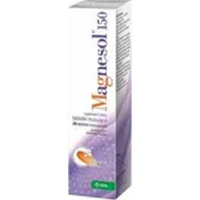 Soutient la fonction musculaire et nerveuse - Krka Magnesol 150mg,