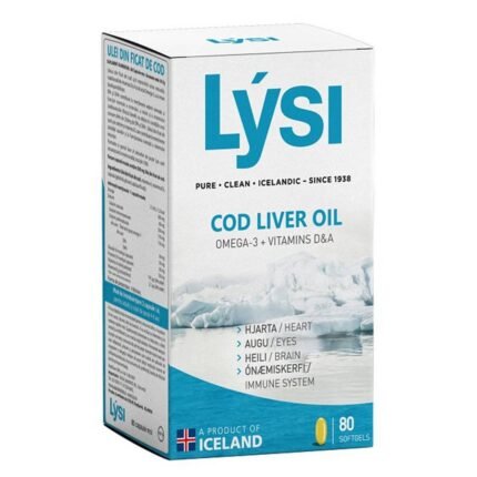 Soutien cardiaque - Lysi Cod Liver Oil,