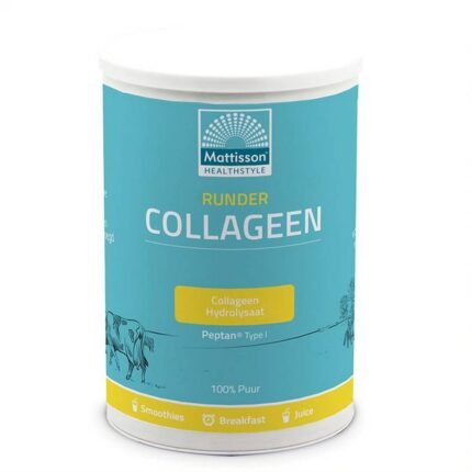 Pérdida de firmeza de la piel - MATTISSON Runder Collagen Hydrolysaat Pure,