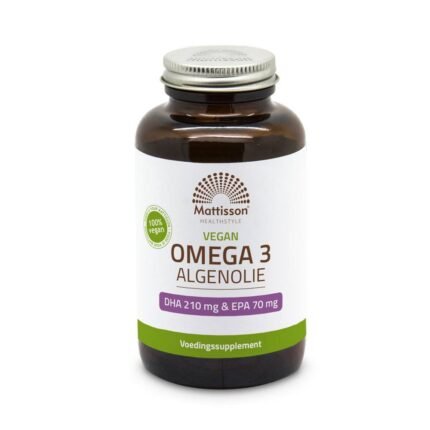 Salud del corazón - Mattisson Vegan Omega-3 Algenolie,