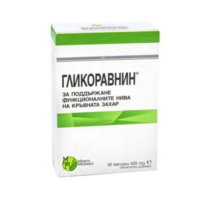 Régulation de la glycémie - MIRTA MEDICUS GLYCORAVNIN 425mg,