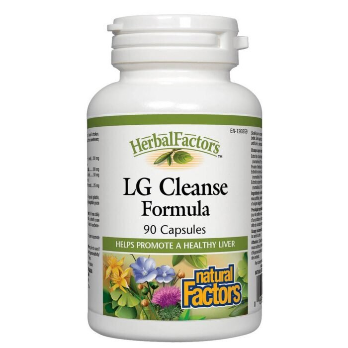Apoyo a la desintoxicación - NATURAL FACTORS LG CLEANSE FORMULA,