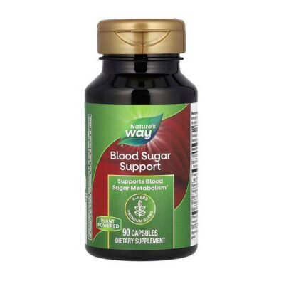 Контроль уровня сахара в крови - NATURES WAY BLOOD SUGAR 378mg,
