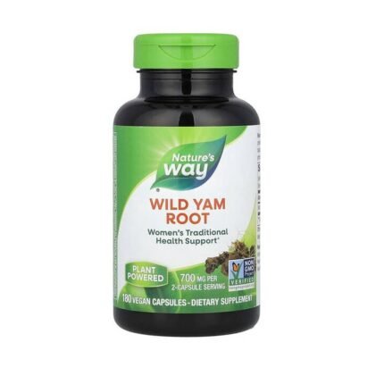 Supports hormonal balance - NATURES WAY WILD YAM,