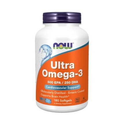 Soutien de la santé cardiaque - NOW FOODS ULTRA OMEGA 3,