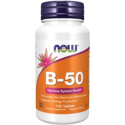 Soutien du métabolisme - NOW FOODS VITAMINE B-50,
