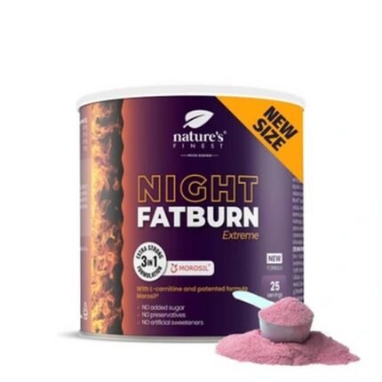 Booste le métabolisme - Nutris Slim Night Burner Nature's Finest,