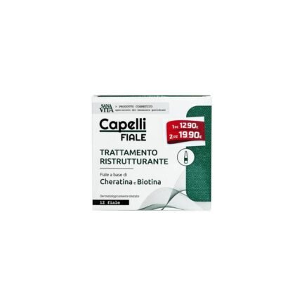 Hair thinning - PALADIN PHARMA SANAVITA CAPELLI FIALE,