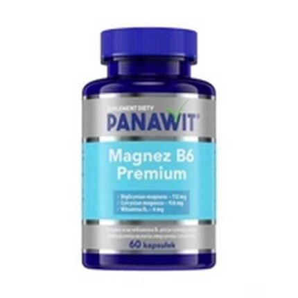 Soutient le système nerveux - PANAWIT Magnesium B6 Premium,
