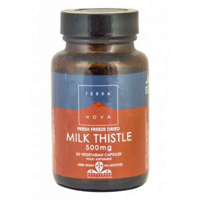 Поддержка детоксикации печени - Terra Nova Milk thistle,