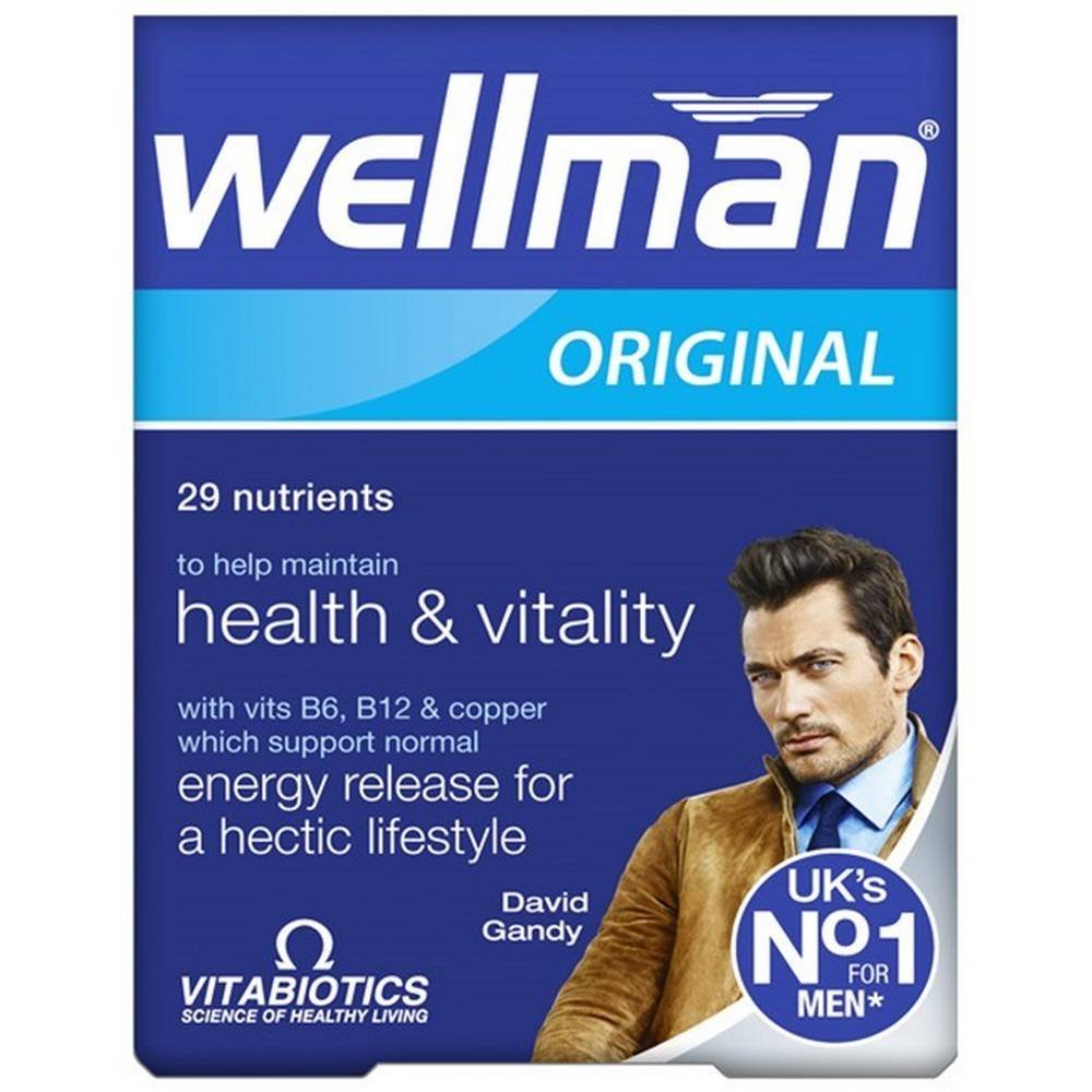 vitabiotics wellman original30 Supports male vitality - VITABIOTICS WELLMAN ORIGINAL,