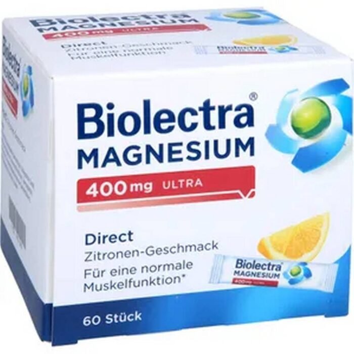 Biolectra Magnesium 400 mg ultra Direct Zitrone 40 St