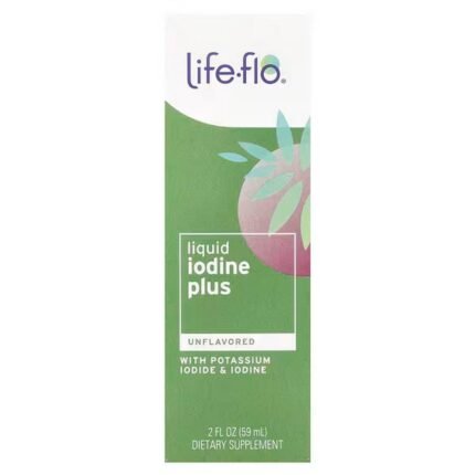 Life-flo, Liquid Iodine Plus, With Potassium Iodide & Iodine, Unflavored, 150 mcg, 59ml