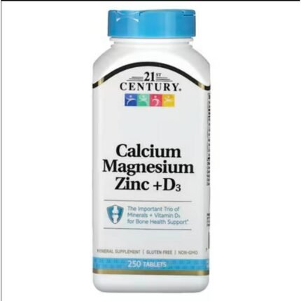 Bone & Teeth Health -21st Century, Calcium Magnesium Zinc + D3,
