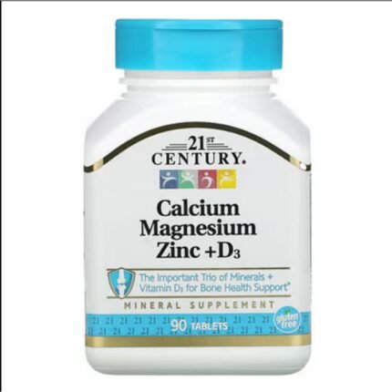 Bone & Teeth Health -21st Century, Calcium Magnesium Zinc + D3,
