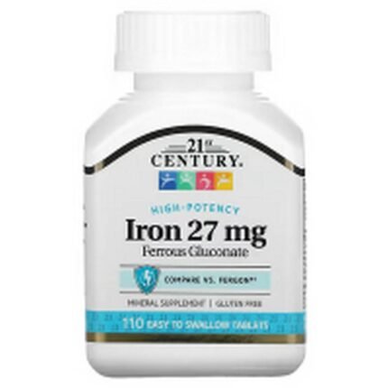 Immune System Support -21st Century, Iron,
