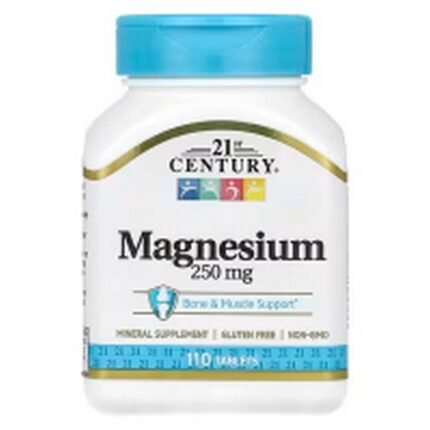 Magnesium Deficiency -21st Century, Magnesium, 250 mg,