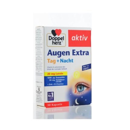 Doppelherz Augen Extra Tag + Night Capsules For eyes Extra Capsules, 30 pcs