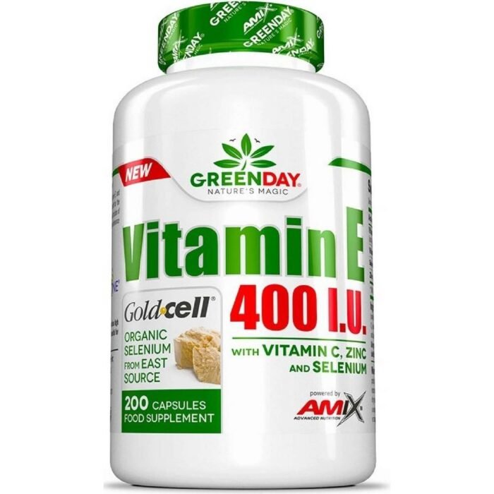 Supports skin health — Amix Vitamin E 400 IU Life+,