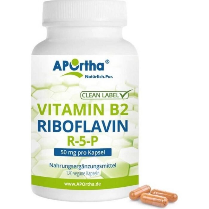Supports normal energy metabolism — APOrtha Vitamin B2 Riboflavin 50 mg,