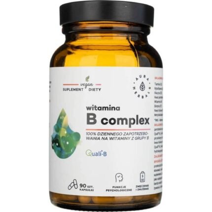 Supports normal energy metabolism — Aura Herbals Vitamin B Complex,