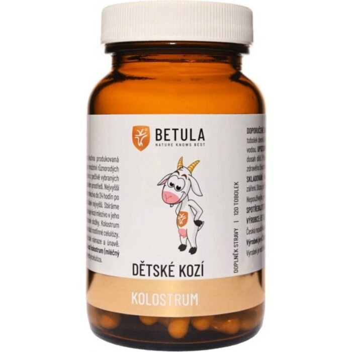 Supports immune system — Betula Baby Goat Colostrum,