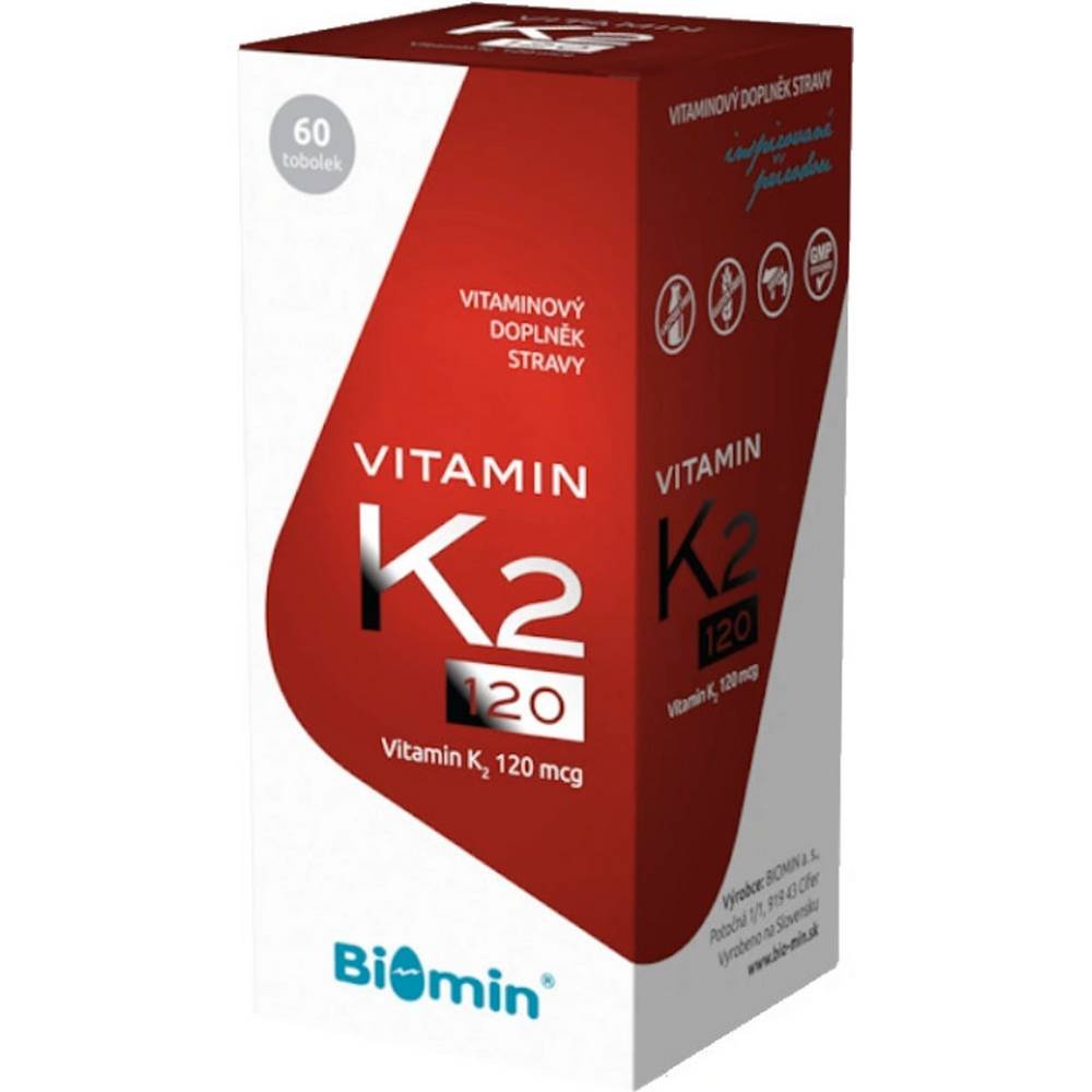 biomin vitamin k2 120 mcg60 Supports normal blood clotting — Biomin Vitamin K2 120 mcg,