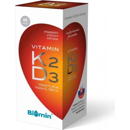 Supports bone health — Biomin Vitamin K2 + Vitamin D3,