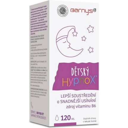 Promotes calm and relaxation — Biopol Barny’s HypnoX Children's Soothing Syrup, 120ml,