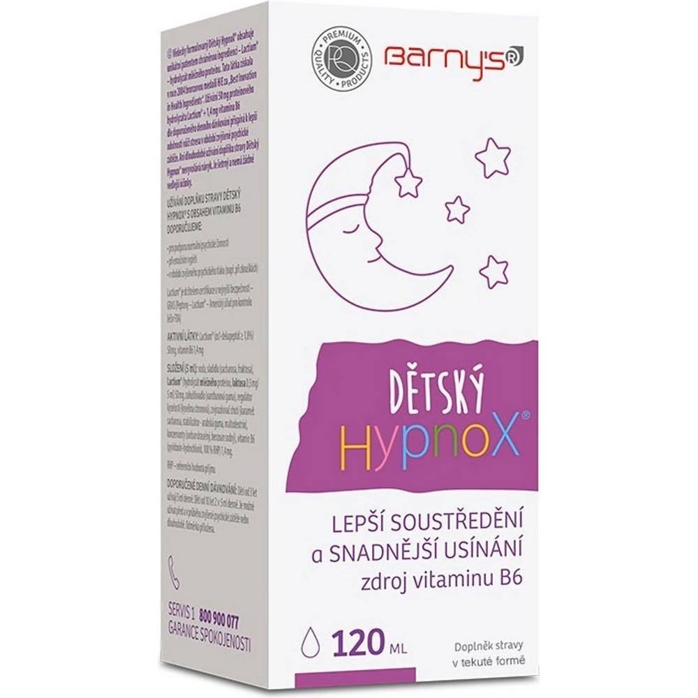 biopol barnys hypnox childrens soothing syrup120ml Promotes calm and relaxation β Biopol Barnyβs HypnoX Children's Soothing Syrup, 120ml,