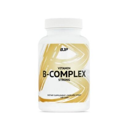 Supports normal energy metabolism — BJP B-Complex Vitamin Strong,