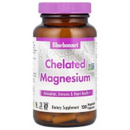 Magnesium Deficiency -Bluebonnet Nutrition, Chelated Magnesium,