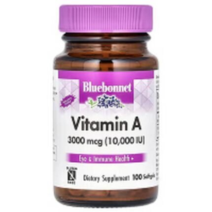 Immune Support -Bluebonnet Nutrition, Vitamin A 3,000 mcg (10,000 IU),