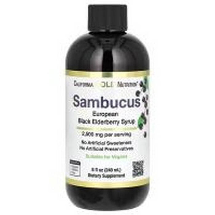 Immune System Support -California Gold Nutrition Adult Sambucus Elderberry,