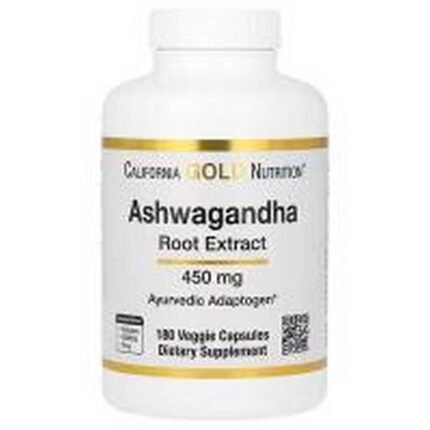 Strengthening the immune system - California Gold Nutrition Ashwagandha 450 mg,