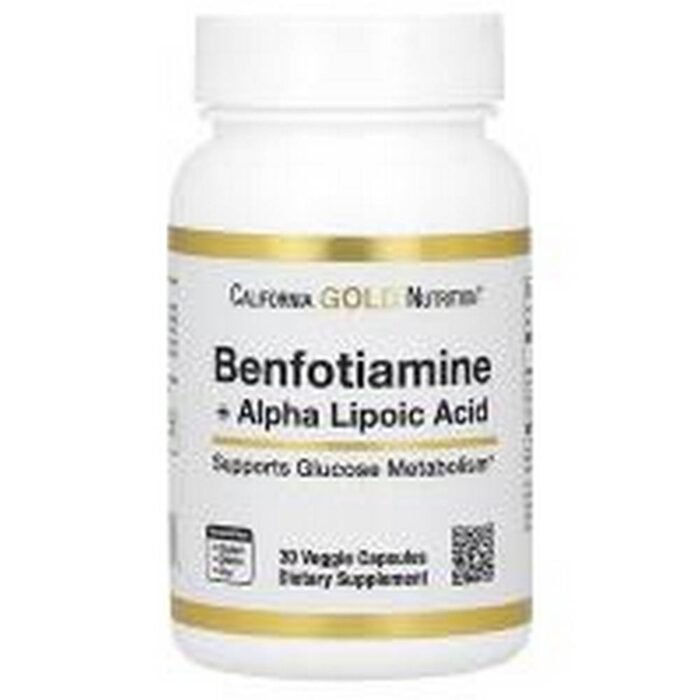 Antioxidant Protection - California Gold Nutrition, Benfotiamine + Alpha Lipoic Acid,